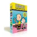 Peanuts Graphic Novel Collection (Boxed Set): Snoopy Soars to Space; Adventures with Linus and Friends!; Batter Up, Charlie Brown! - Paperback