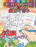 Pre Kindergarten Workbook Ages 4 to 5: Dinosaur Activity Book, Educational Workbook - Tracing Letters and Numbers for Preschool, Gift for Boys - Paperback