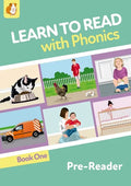 Learn To Read With Phonics Pre Reader Book 1 - Paperback