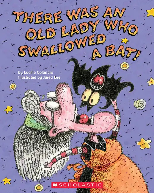 There Was an Old Lady Who Swallowed a Bat! - Paperback