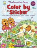 The Berenstain Bears Color by Sticker: Create 12 Pictures with Stickers, Plus Games, Activities, and More! - Paperback
