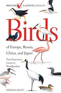 Birds of Europe, Russia, China, and Japan: Non-Passerines: Loons to Woodpeckers - Paperback