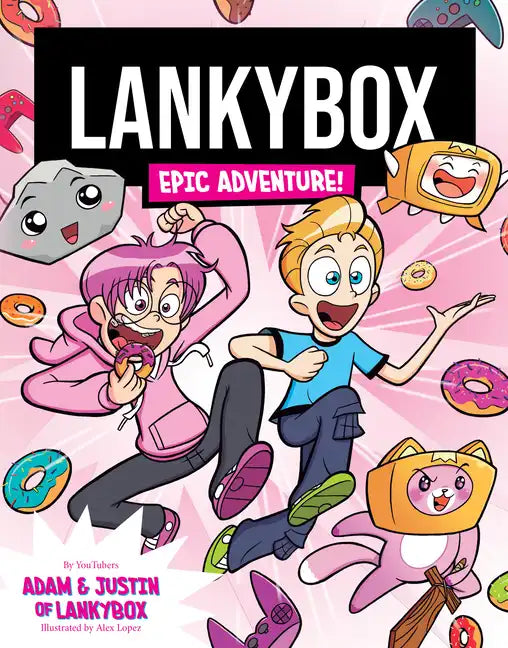 Lankybox: Epic Adventure!: A Graphic Novel - Hardcover