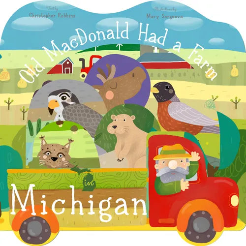 Old MacDonald Had a Farm in Michigan - Board Book