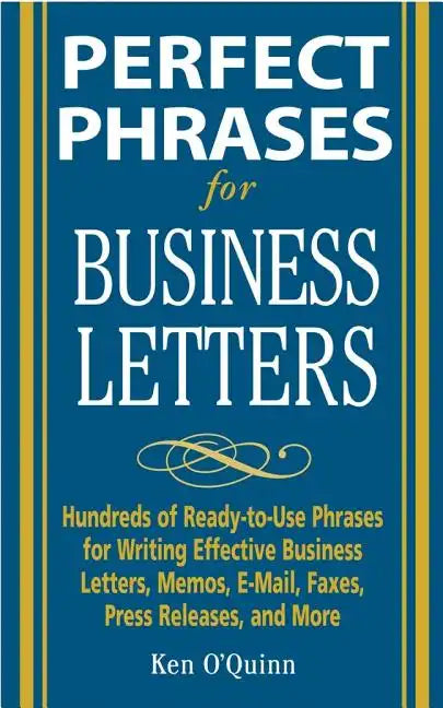 Perfect Phrases for Business Letters - Paperback