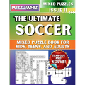 The Ultimate Soccer Mixed Puzzle Book for Kids, Teens, and Adults: 16 Types of Engaging Variety Puzzles: Word Search and Math Games (Issue 11) - Paperback