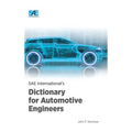 SAE International's Dictionary for Automotive Engineers - Hardcover