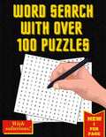 Word Search with Over 100 Puzzles: Word Search Books for Adults Large Print, Stress Reflief and Meditation - Paperback