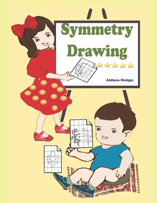 Symmetry Drawing: : A Symmetrical Drawing & Coloring Activity Book For Kids 5+ - Paperback