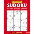 Sudoku Puzzles Book for Seniors Easy to Hard: 101 Easy Medium Hard 9x9 Sudoku Puzzles Games Book with Solution Vol.2 Large Print - Paperback