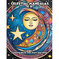 Celestial Mandalas: Coloring Book with Stars and Moon - Paperback