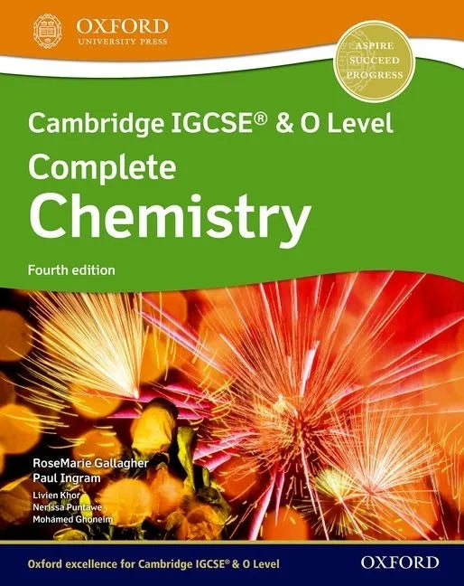 Cambridge Igcse and O Level Complete Chemistry 4th Edition: Student Book 4th Edition Set - Paperback