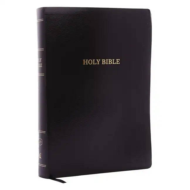 KJV, Reference Bible, Super Giant Print, Leather-Look, Black, Red Letter Edition - Imitation Leather