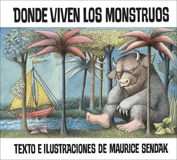 Donde Viven Los Monstruos (Where the Wild Things Are) - Hardcover