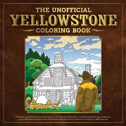 The Unofficial Yellowstone Coloring Book - Paperback
