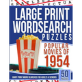 Large Print Wordsearches Puzzles Popular Movies of 1954: Giant Print Word Searches for Adults & Seniors - Paperback