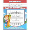 Letter Tracing for Kids Jayden Trace my Name Workbook: Tracing Books for Kids ages 3 - 5 Pre-K & Kindergarten Practice Workbook - Paperback
