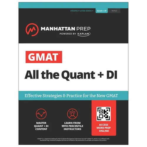 GMAT All the Quant + Di: Effective Strategies & Practice for the New GMAT + Atlas Online - Paperback