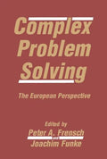 Complex Problem Solving: The European Perspective - Paperback