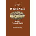 Avot D'Rabbi Natan - Paperback