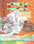 Happy THANKSGIVING adult coloring & activity book. A Thanksgiving variety puzzle book with word search, crossword, sudoku, Mazes, and a Thanksgiving c - Paperback