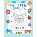 How to Draw Butterflies: A Step-by-Step Drawing - Activity Book for Kids to Learn to Draw Pretty Butterflies - Paperback