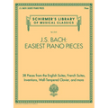 J.S. Bach: Easiest Piano Pieces: Schirmer's Library of Musical Classics, Vol. 2141 - Paperback