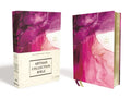 Niv, Artisan Collection Bible, Cloth Over Board, Pink, Art Gilded Edges, Red Letter Edition, Comfort Print - Hardcover