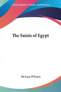 The Saints of Egypt - Paperback