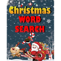 Christmas word search.: Easy Large Print Puzzle Book for Adults, Kids & Everyone for the 25 Days of Christmas. - Paperback