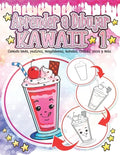 Aprender a Dibujar Kawaii 1: Comida linda, postres, magdalenas, helados, frutas, pizza y más: Adorables y lindos dibujos de Kawaii Relajación y ali - Paperback