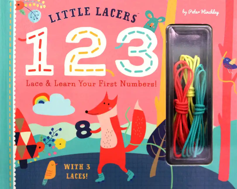 Little Lacers: 123: Lace & Learn Your First Numbers! - Board Book