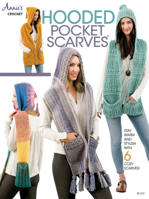 Hooded Pocket Scarves - Paperback