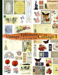Vintage Ephemera Collage 1: Cut It Out Art - Paperback