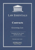 Contracts, Law Essentials: Governing Law for Law School and Bar Exam Prep - Paperback