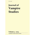 Journal of Vampire Studies: Vol. 3 (2023) - Paperback