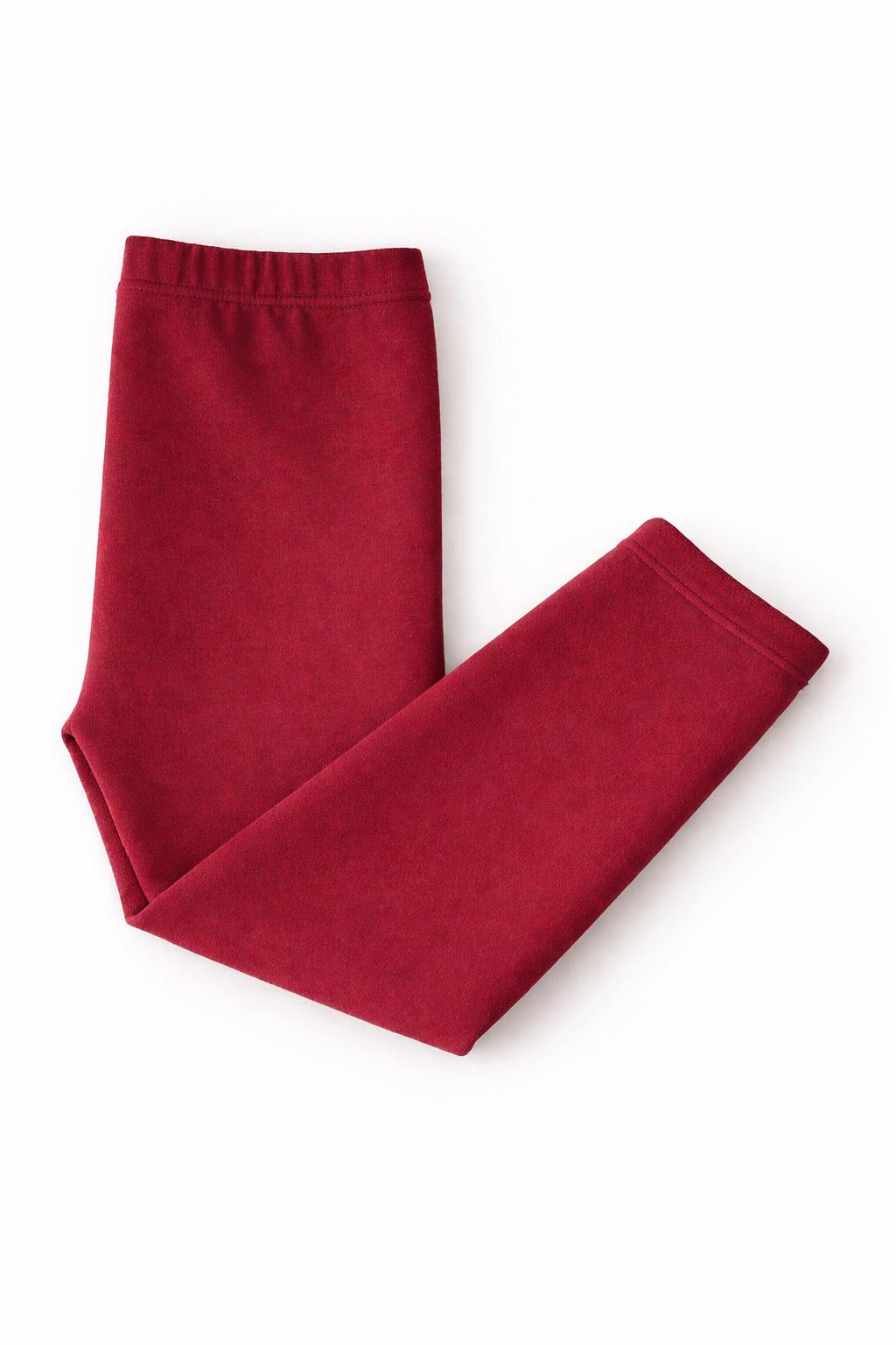 Burgundy Leggings