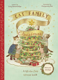 Cat Family Christmas: A Lift-The-Flap Advent Book - With Over 140 Flaps - Hardcover