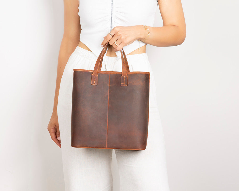 Valetto Women’s Leather Bag – Genuine Leather Women’s Tote & Shoulder Bag for Everyday Elegance | Minimal & Handcrafted