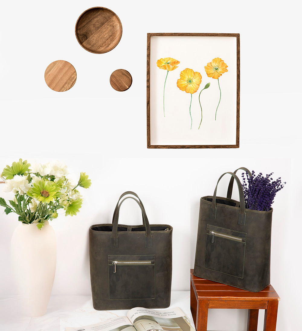Valetto Women’s Leather Bag – Genuine Leather Women’s Tote & Shoulder Bag for Everyday Elegance | Minimal & Handcrafted