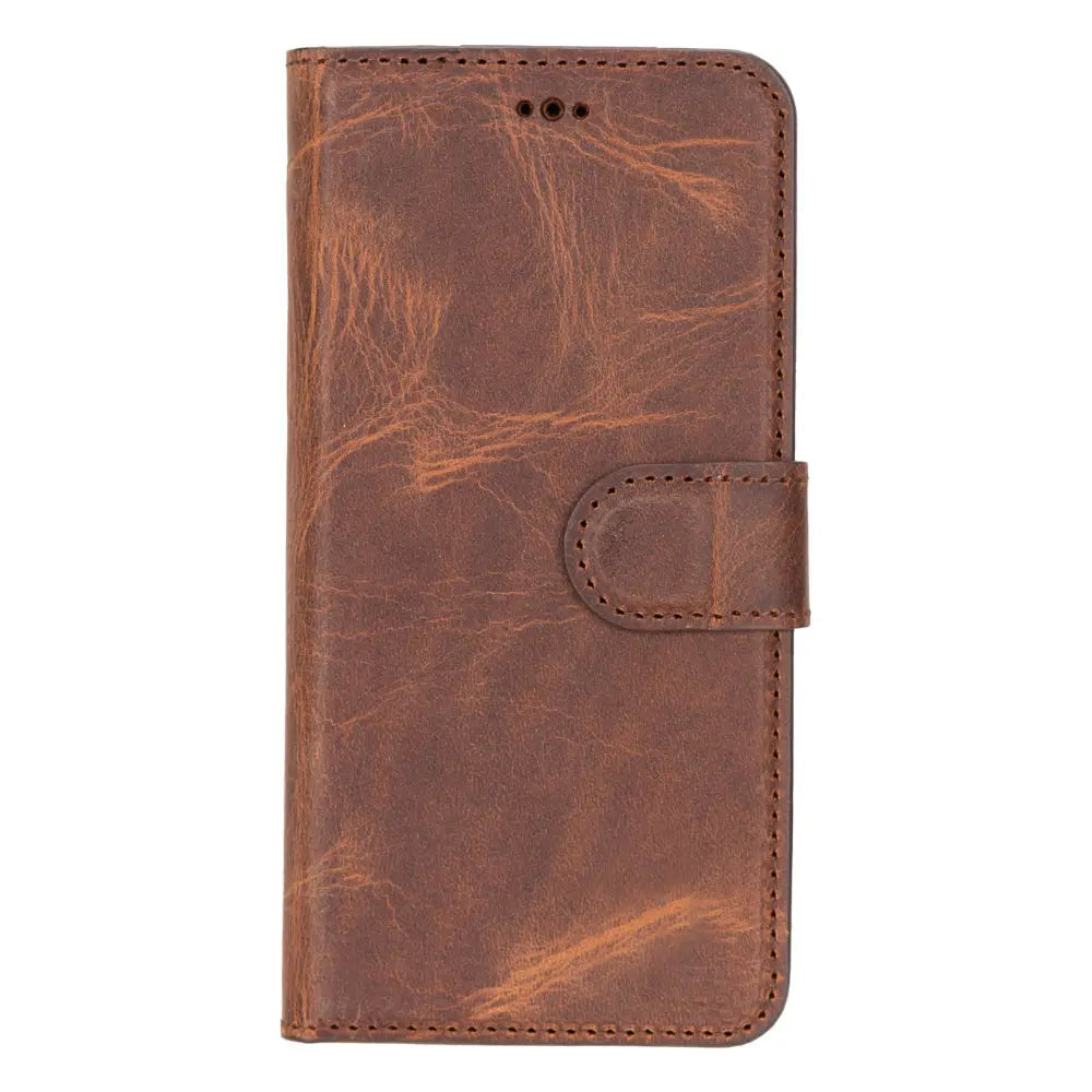 Samsung Galaxy S25 Leather Wallet Case Detachable RFID – Magic