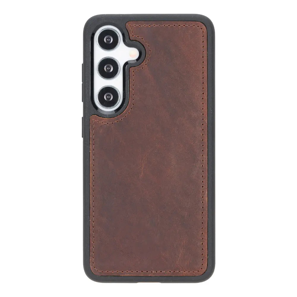 Samsung Galaxy S25 Leather Wallet Case Detachable RFID – Magic
