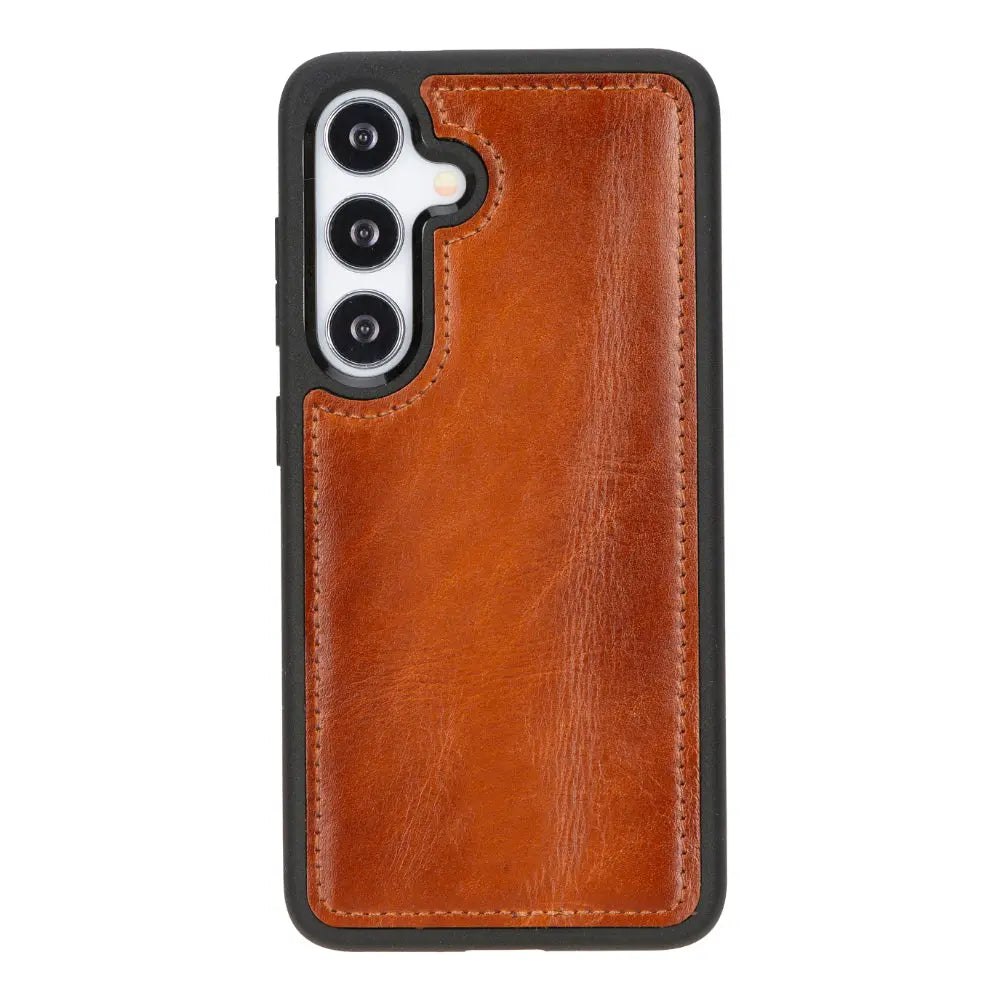 Samsung Galaxy S25 Leather Wallet Case Detachable RFID – Magic