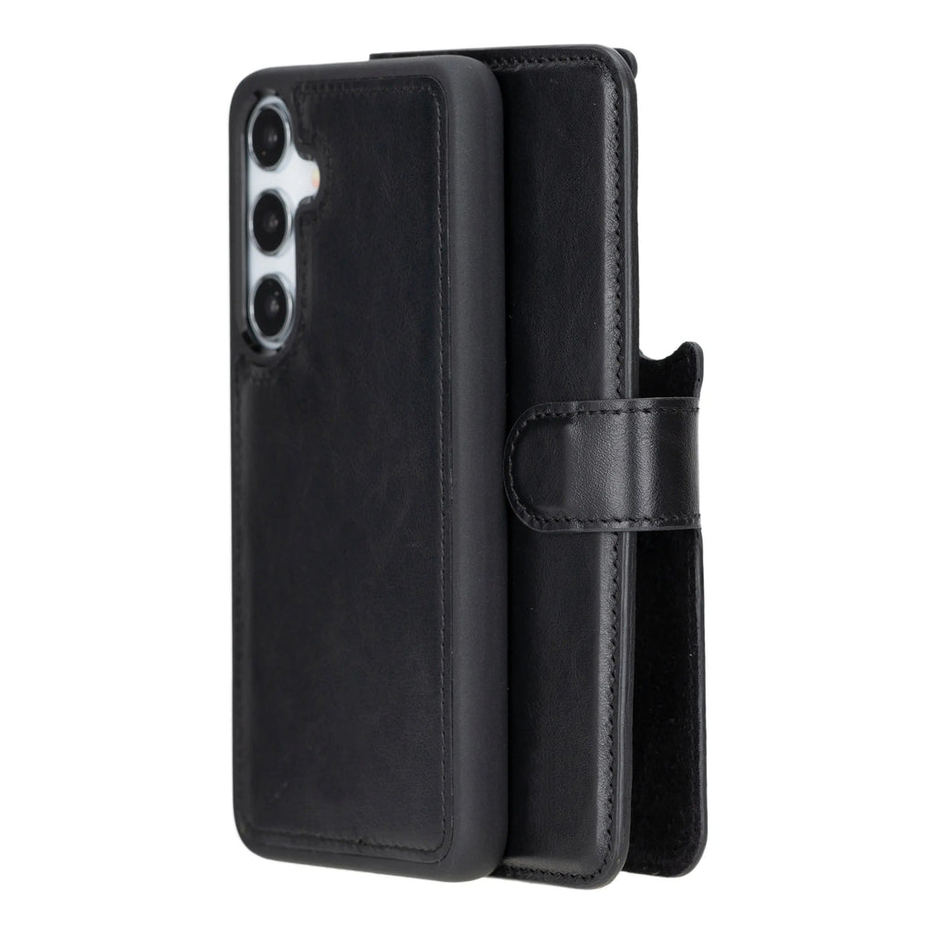 Samsung Galaxy S24 Leather Wallet Case Detachable RFID – Magic
