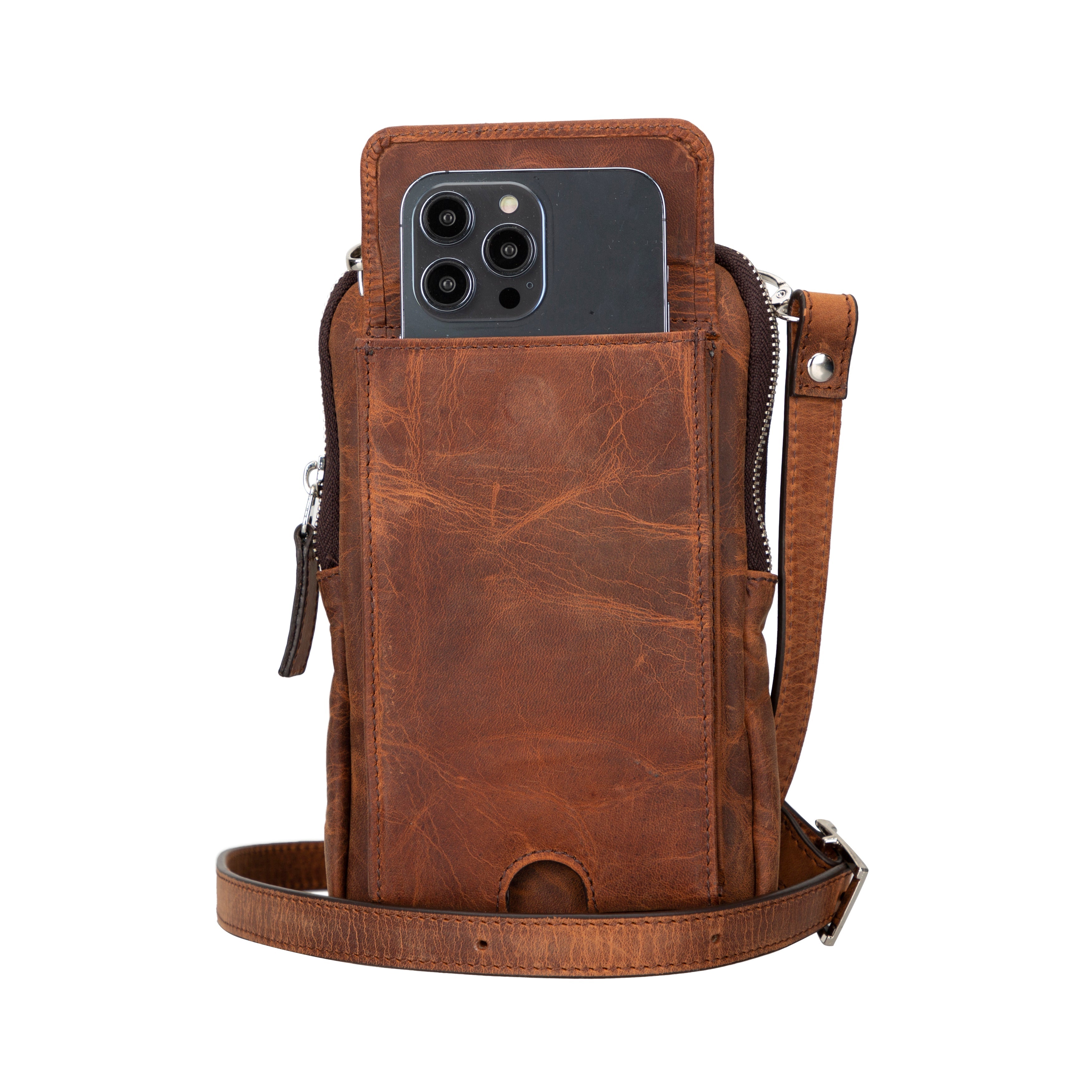 Nino Leather Bag – Genuine Leather Crossbody Bag for Men & Women for Everyday Elegance | Minimal & Handcrafted