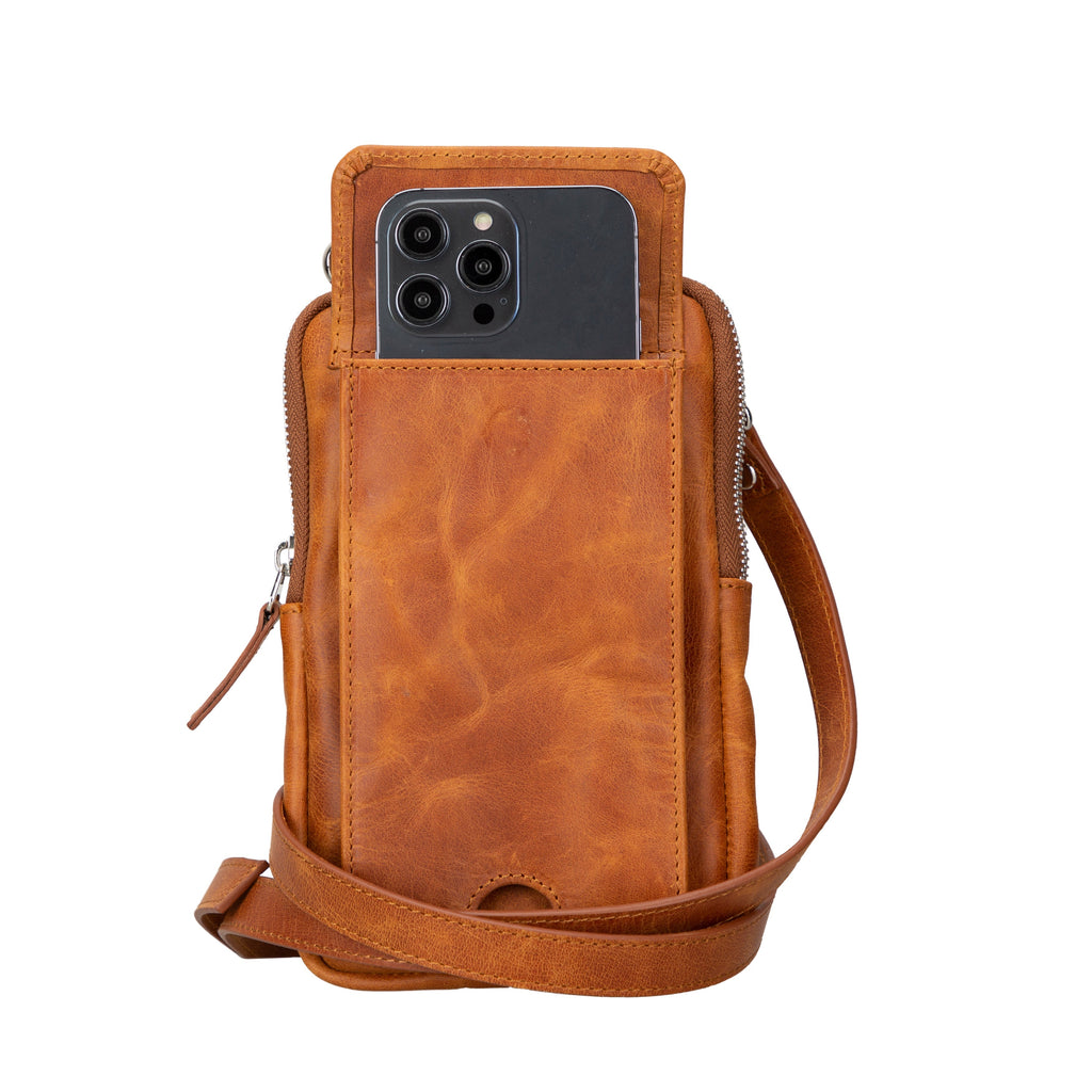 Nino Leather Bag – Genuine Leather Crossbody Bag for Men & Women for Everyday Elegance | Minimal & Handcrafted