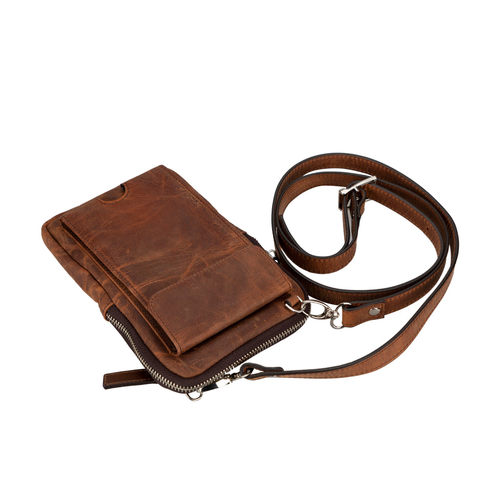 Nino Leather Bag – Genuine Leather Crossbody Bag for Men & Women for Everyday Elegance | Minimal & Handcrafted