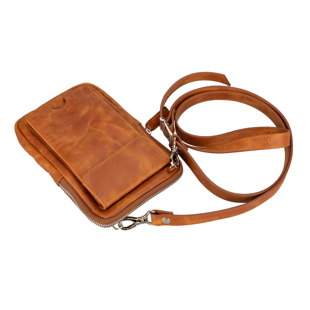 Nino Leather Bag – Genuine Leather Crossbody Bag for Men & Women for Everyday Elegance | Minimal & Handcrafted