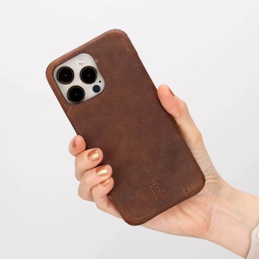 iPhone 16 Pro Genuine Leather Protective Case MagSafe – F360 Series