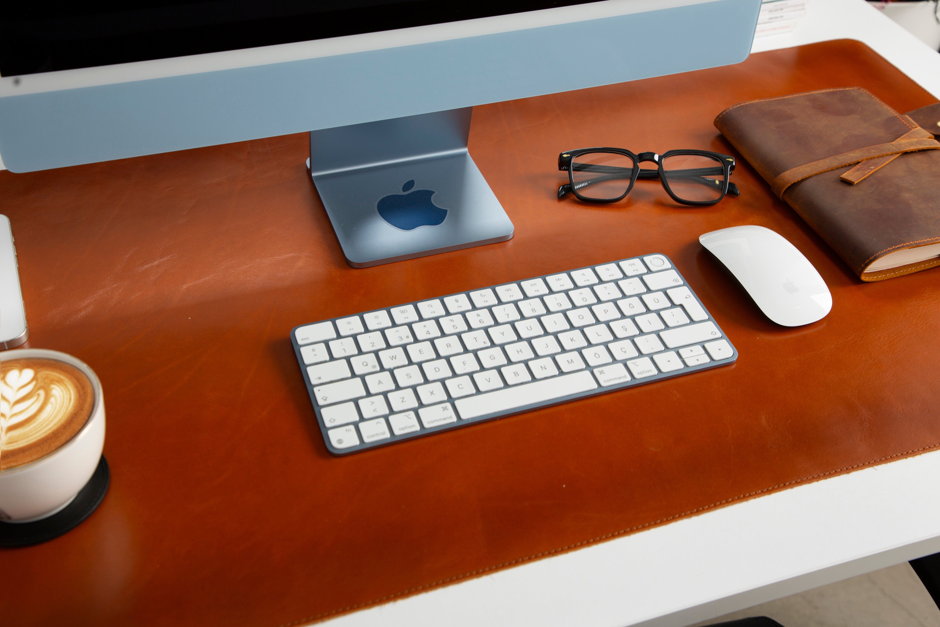 Natural Leather Desk Mat (91 cm x 48 cm)
